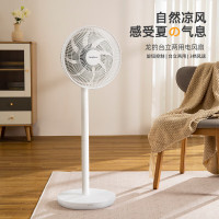 龙的(Longde)LD-FN1271电风扇七叶家用落地扇大风量台立两用电风扇底噪节能上下25度左右90度摇头设计大广角