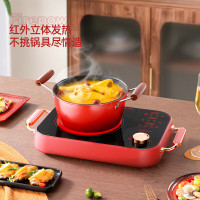 龙的(Longde)LD-DTL2282电陶炉家用电磁炉9档控温2200W大功率