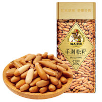 如水手剥松子巴旦木腰果小山扁桃仁南瓜籽碧根果坚果炒货零食休闲食品 手剥松籽260g