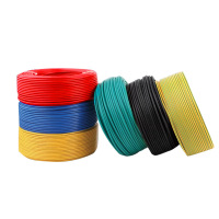 海岸线ZR-BV 阻燃电线2.5平方独股阻燃电线(红色、蓝色)