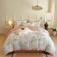 啄木鸟(ZMNXG)柔雅长绒棉四件套(韵彩)60S长绒棉