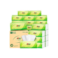 心相印(Mind Act Upon Mind)DT15110茶语丝享三层110抽*24包塑装面巾纸箱装