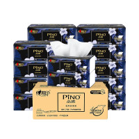 心相印(Mind Act Upon Mind)PDT4090品诺系列蓝风铃香氛加大M码四层90抽16包装纸面巾箱装