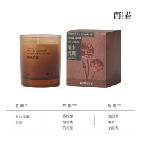 CITTA 金山玫瑰系列香薰蜡烛礼盒送对象生日礼物结婚伴手礼 檀木玫瑰-蜡烛金山玫瑰系列·香薰蜡烛檀木玫瑰