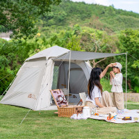 牧高笛(MOBI GARDEN OUTDOOR)EX19561004 零动自动帐篷-空间版145米白