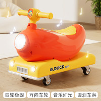 米迪象 小芒滑行车灵活万向轮四轮稳定防翻灯光音乐早教车体轻便便捷出行