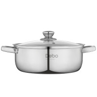 德铂(Debo)凯奇汤锅26cm火锅通用炉灶DEP-DZ080