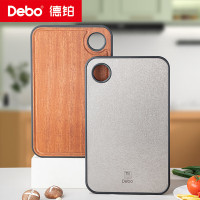 德铂(Debo)范德堡菜板砧板纯钛结晶乌檀木防滑437*270mm菜板DEP-941