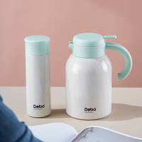 德铂(Debo)莱茵斯304不锈钢保温杯450ml保温壶1500ml套装DEP-934