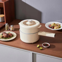 海牌(HAIPAI)手持式电煮锅HP-D720B白色启动式开关操控简单便捷加长手柄设计