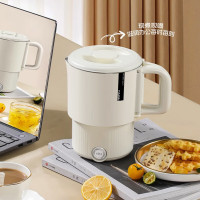 海牌(HAIPAI)折叠水壶HP-SH08[象牙白]304不锈钢两档调温慢炖快煮双层防烫隔热安心