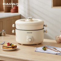 海牌(HAIPAI)电火锅HP-D501C[白色]5L电火锅1200w大功率快速沸腾