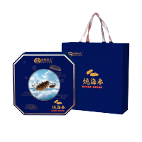 首鲜码头大连鲜炖即食海参银耳羹节日送礼礼盒装轻食无添加开盖即食鲜炖海参-参之福120g*6瓶装