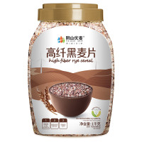 阴山优麦(YIN SHAN OATS)小燕子高纤黑麦片 1kg/桶冲泡即食麦片混合麦片营养早餐