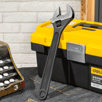 得力(deli)活动扳手6英寸发黑活动扳手 DL006H 5个起订