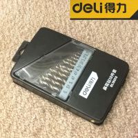 得力(deli) DL18013 13件套麻花钻Φ1.5-6.5mm