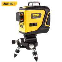 得力(deli) DL4167绿光水平仪激光2线3线5线12线平水仪高精度红外线自动打线投线仪