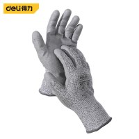 得力(deli) 防切割手套L DL521042 灰 3副起订