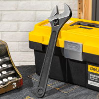 得力(deli)活动扳手 8英寸发黑活动扳手 DL008H 3个起订