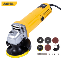得力(deli) DL96366 750W角磨机 多功能切割机 后开关角向磨光机