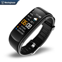西屋(WESTINGHOUSE)运动手环MK01看时间运动手环运动模式 测心率测血压长续航 睡眠