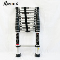 WENTA 铝合金梯子多功能伸缩梯折叠梯 人字梯踏步楼梯家用梯JL-101 单面直梯4.7米
