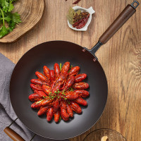 炊大皇(COOKER KING)二代极铁炒锅34cmBZ50557铁锅炒锅