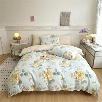 约克罗兰 浪漫花语四件套YTJ4117 浪漫花潮 1.5m/1.8m床 (被套200*230cm)