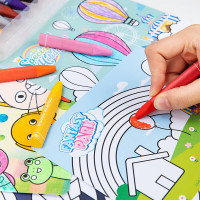 得力72073_36色油画棒(混)