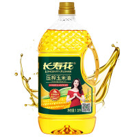 长寿花(LONGEVITY FLOWER) 1.5L玉米油非转基因物理压榨一级烘培油1瓶