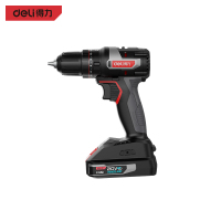 得力(deli)工具DE-CZ20-2D2_20V冲击钻台_红色 冲击钻 电钻手动工具