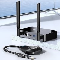 胜为(shengwei)DHU003AB企业级无线投屏器同屏器电脑手机平板电视HDMI高清传输器传投影仪显示器会议套装