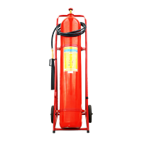 星浙安 商用推车二氧化碳30公斤灭火器 30KG MTT/BE30 合金钢