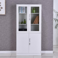 沃盛 办公文件柜 铁皮柜资料柜储物柜大器械柜加厚款1850*850*390