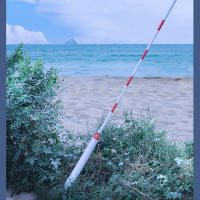 水龙珠 警示管通信拉线地锚绝缘保护套 硬质φ32×2000 (红白相间)用于线路配套维护 圆形单开