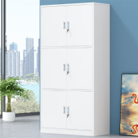 沃盛 办公文件柜 铁皮柜资料柜储物柜通三节器械柜加厚款1850*850*390