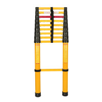 兴航发 绝缘竹节梯4M绝缘鱼竿梯子玻璃钢伸缩梯子