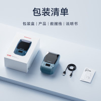 精臣M2热转印智能标签机多功能便携蓝牙手持小型碳带不干胶贴纸打印标准版