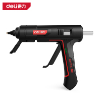 得力(deli)DL407150专业级热熔胶枪100~150W调温11mm(红)1.5米电源线