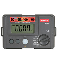 优利德(UNI-T) UT522接地电阻测试仪 数字式接地电阻表摇表 电阻4000Ω 接地电压400V