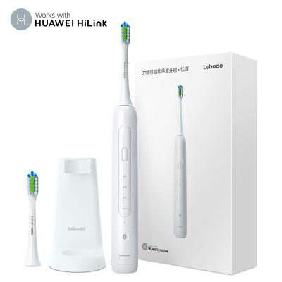 华为 HiLink生态产品 力博得智能声波牙刷 优漾 光感白(支持HUAWEI HiLink)