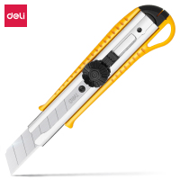 得力2001 美工刀(黄色) 24把/件