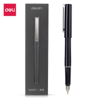 得力 S160EF 钢笔 时尚办公系列 办公商务钢笔 (黑)