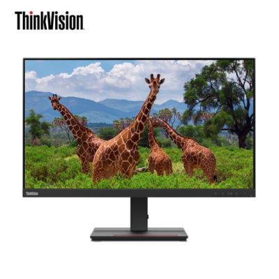联想(ThinkVision)27英寸 FHD IPS技术硬屏 三边微边框 眼部舒适认证 电脑显示器S27e-20