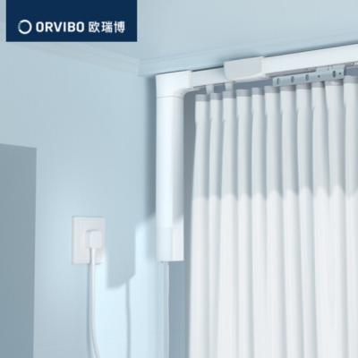 欧瑞博(orvibo) W10 电动窗帘智能窗帘自动窗帘电机轨道套装 wifi直连 (含安装)