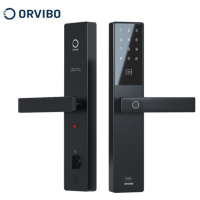 欧瑞博(orvibo) C1智能指纹锁 家用防盗门密码电子锁 C级锁芯( 标准版)