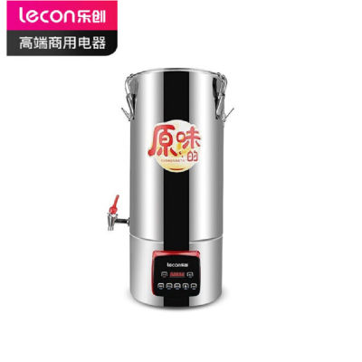 乐创(lecon)豆浆机商用全自动渣浆分离现磨现榨大容量加热磨浆机20L