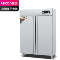乐创(lecon)商用消毒柜厨房立式热风循环消毒碗柜 双门标准款