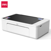 得力(deli) L300W 彩色喷墨打印机多功能A4照片手机无线智能家用一体机 白色