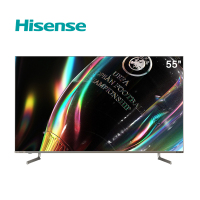 海信(Hisense)55U7G 超高清4K 智能液晶平板电视 家用商用平板电视 含安装配落地移动架